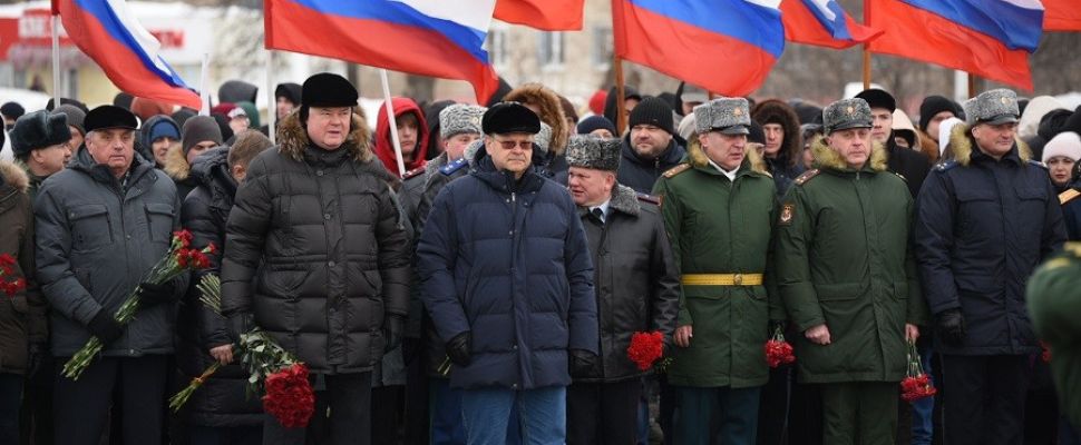 В Пензе почтили память погибших за Отечество воинов