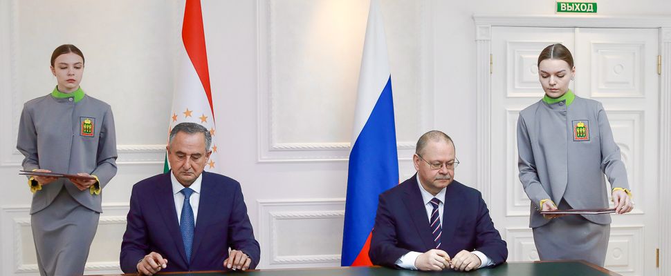 Пензенская область подписала первое соглашение с регионом Таджикистана