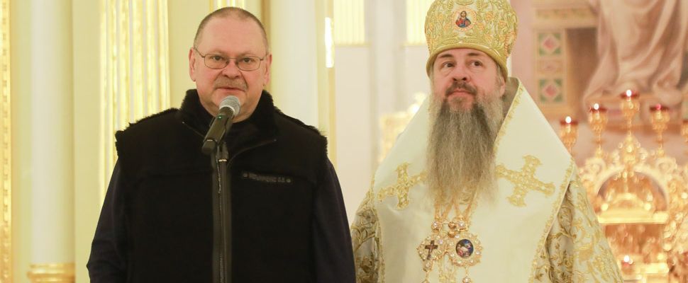 Губернатор Олег Мельниченко поздравил православных пензенцев с Рождеством Христовым