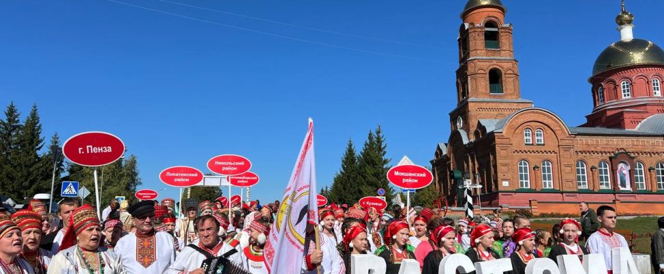 В Мокшане прошел VII Межрегиональный фестиваль мордовской культуры «Вастома»
