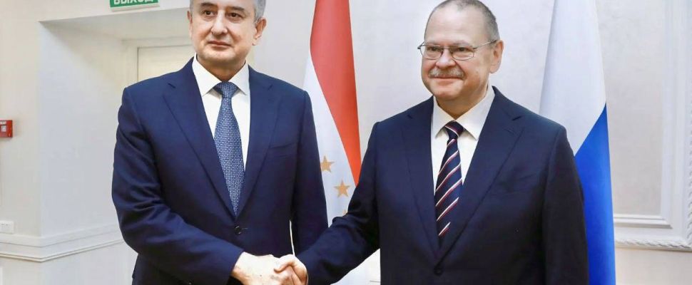 Пензенский губернатор провел рабочую встречу с председателем Хатлонской области Таджикистана