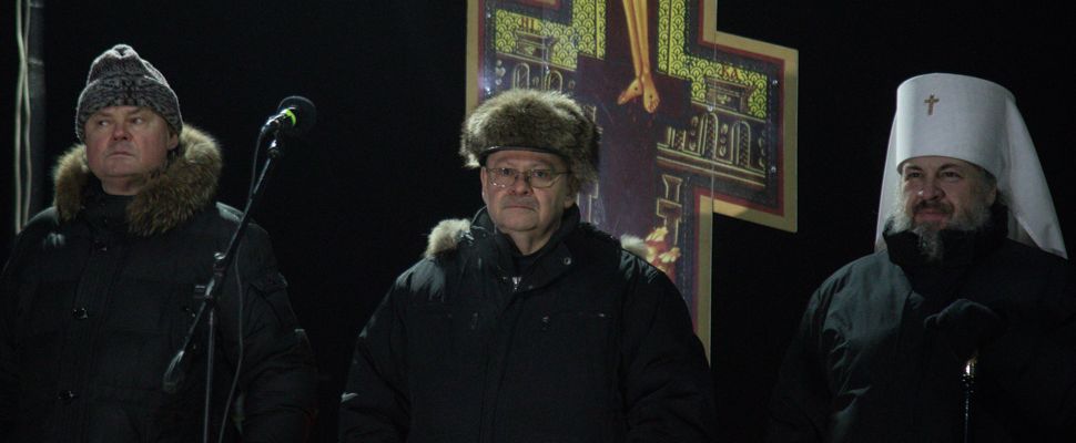 Губернатор Пензенской области посетил церемонию освящения иорданей на Крещение