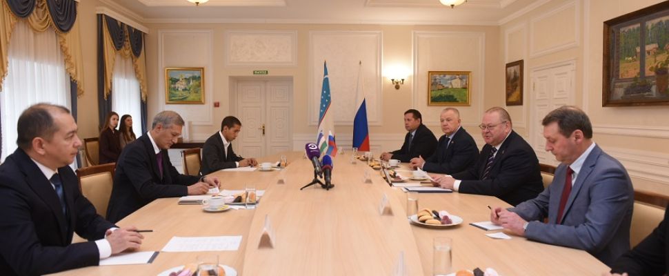 Губернатор Олег Мельниченко встретился с заместителем хокима Бухарской области Узбекистана