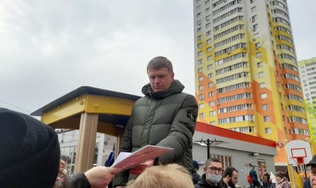 Народный сход на ГПЗ, обошлось без ОМОНа