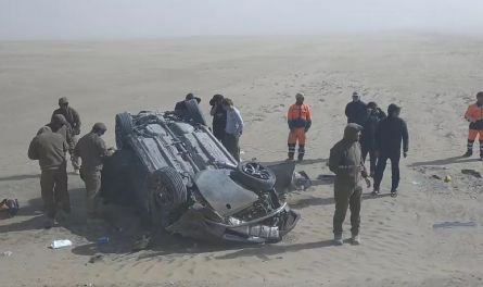 Пензенские росгвардейцы оказали помощь пострадавшим в ДТП на границе Дагестана и Калмыкии