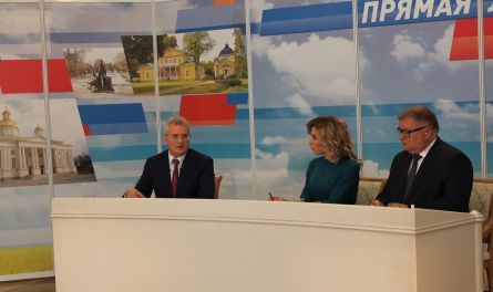 Прямая линия. Иван Белозерцев честно ответил на вопрос о своей связи с «бордюрным» заводом