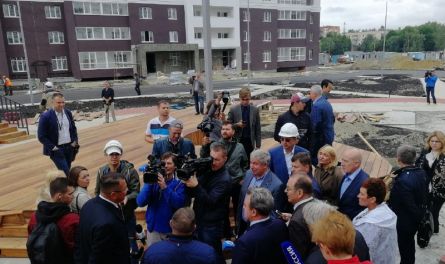 Саратов приехал брать пример с пензенских строителей