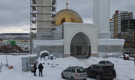 Соборная мечеть в Пензе строится. Медленно, но верно
