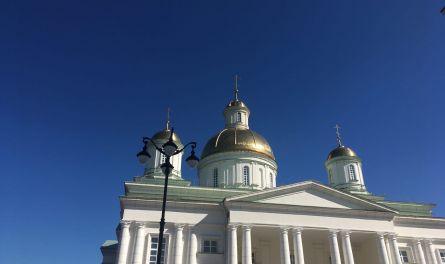 Творческие мастерские и художники представили шесть вариантов росписи Спасского кафедрального собора
