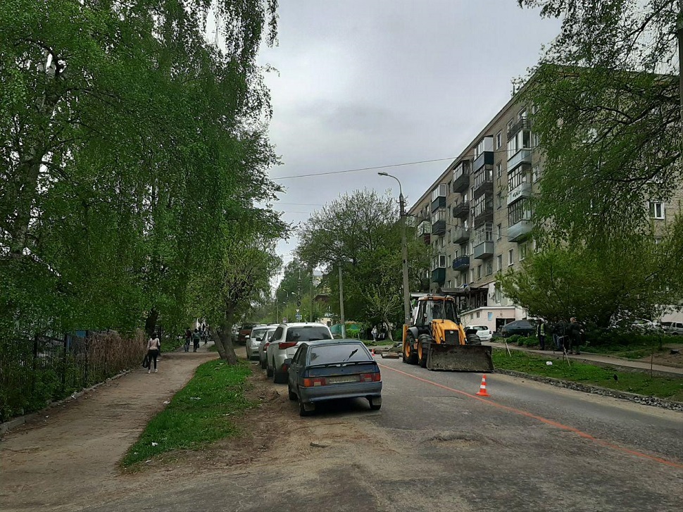 В Пензе начался ремонт улицы Чкалова