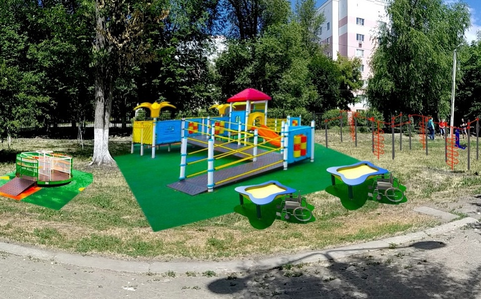 Своими силами. В Пензе построят игровую площадку для детей-инвалидов