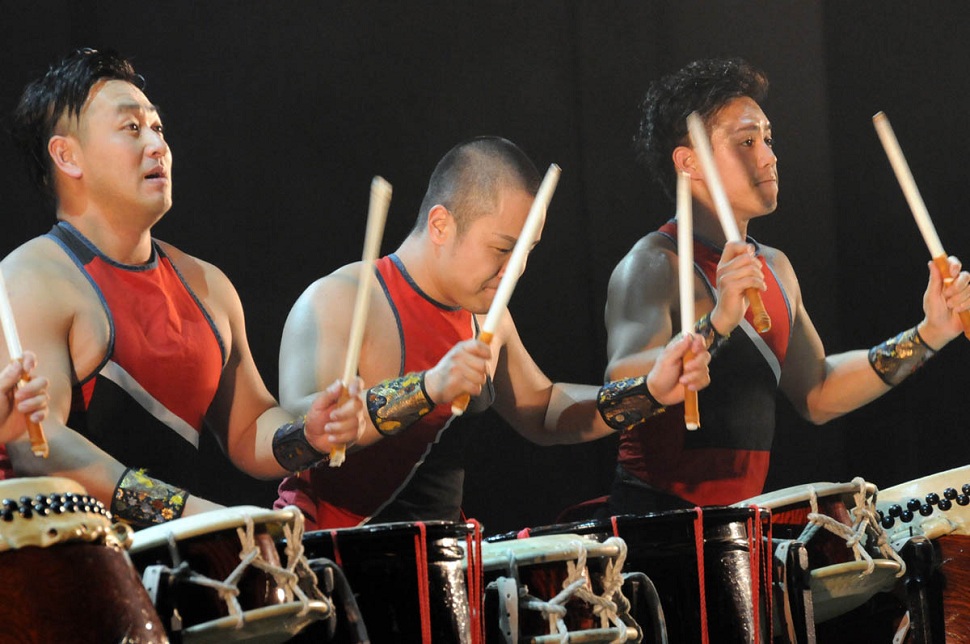 Шоу японских барабанщиков в Пензе. Фоторепортаж