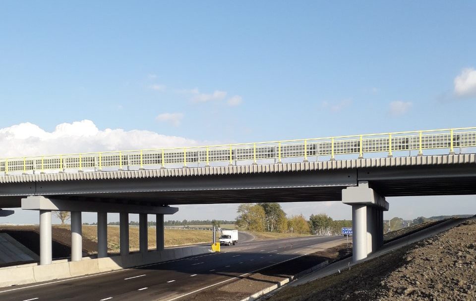Открыто движение по новому путепроводу на трассе Р-158 в Пензенской области