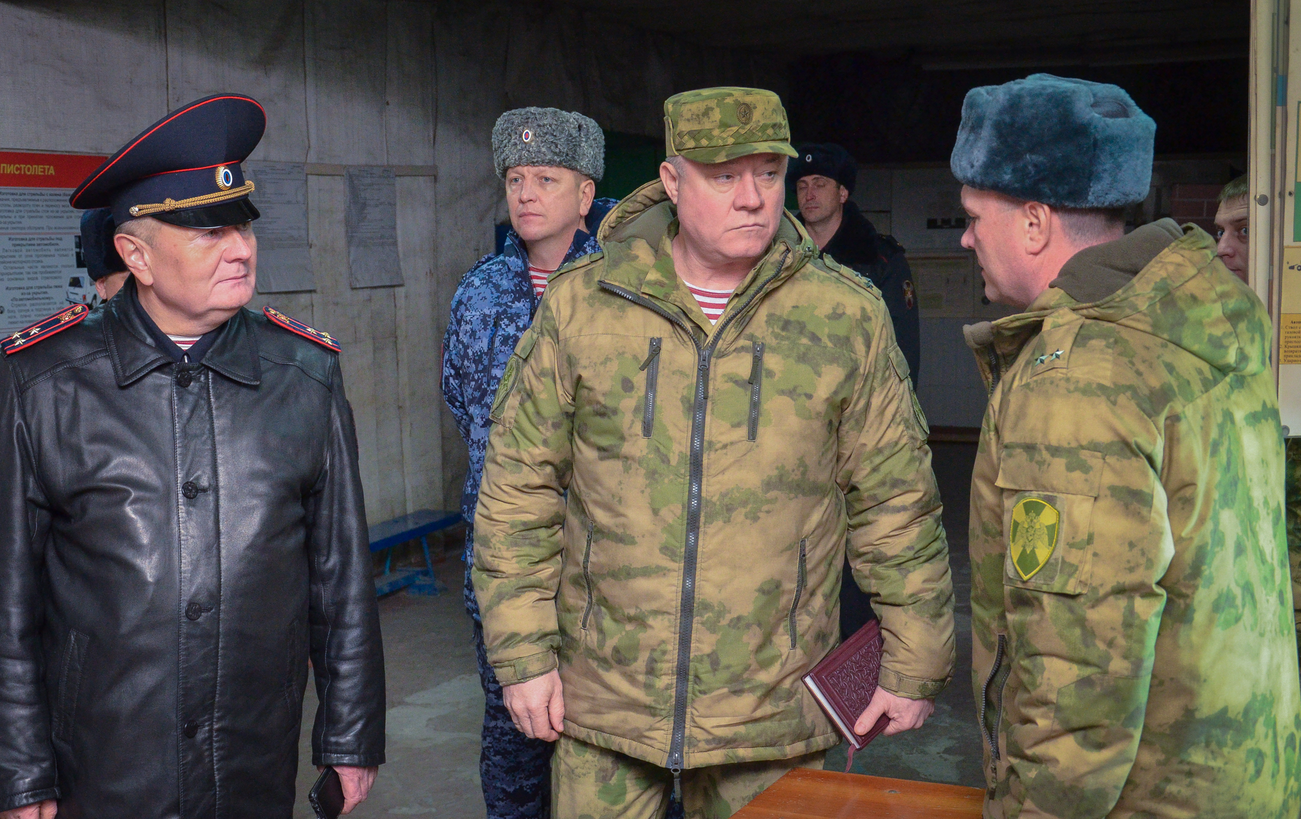 Заместитель командующего Приволжским округом войск посетил подразделения Пензенской Росгвардии