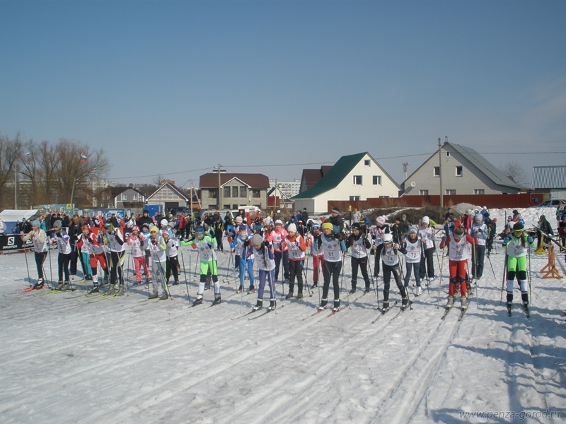 В Пензе пройдут городские соревнования по лыжным гонкам