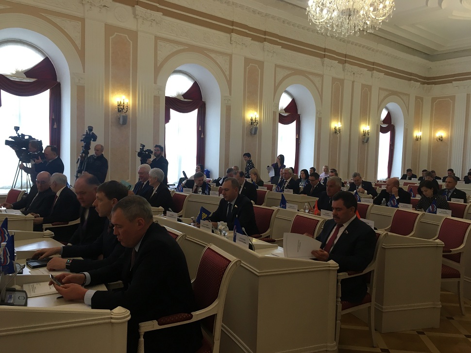 XXVII сессия Законодательного Собрания: о чем говорил Олег Мельниченко
