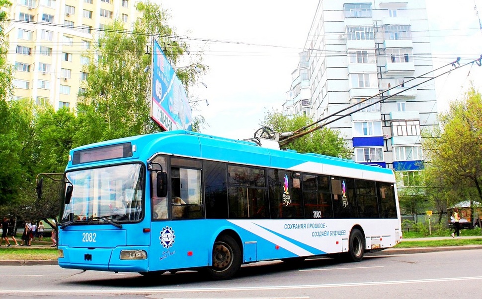 Временно изменена схема движения троллейбусов №2 и №6