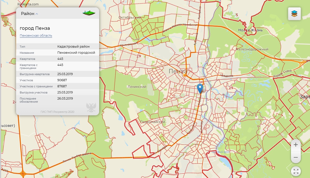 Пенза-Онлайн — Публичная кадастровая карта предоставит информацию омежевании участков. \u0026quot;Пенза-Онлайн\u0026quot;