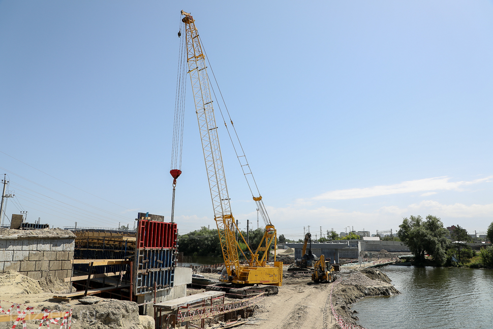 Андрей Лузгин: «Реконструкция Бакунинского моста идет с опережением сроков»