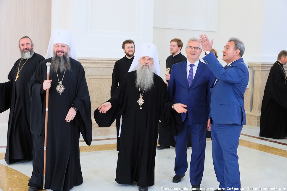 В Пензу прибыл митрополит Санкт-Петербургский и Ладожский Варсонофий