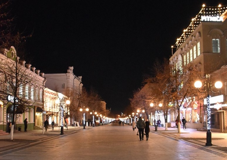 К Новому году Пенза начала преображаться. Фото