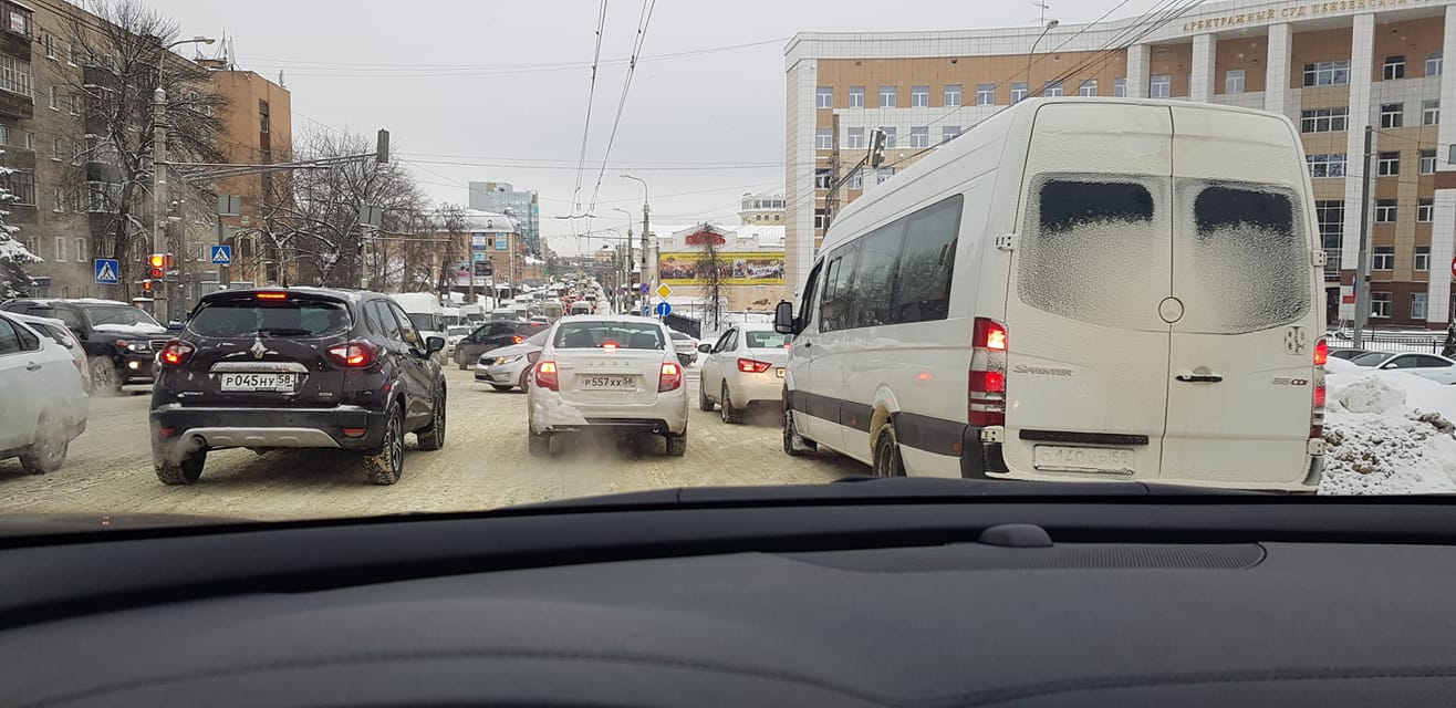 «Существующая схема движения транспорта оптимальна». Скрипите зубами дальше, пензяки!