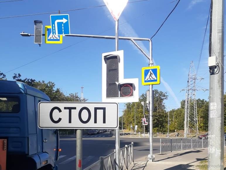 В Пензе еще шесть пешеходных переходов будут соответствовать стандартам безопасности