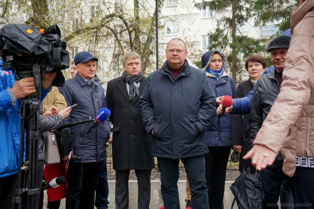 Оценка деятельности мэра Лузгина. Врио губернатора лично оценил благоустройство пензенских дворов