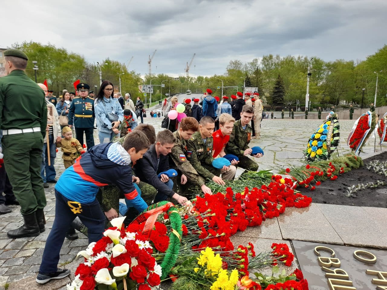 В городе прошло 9 мая