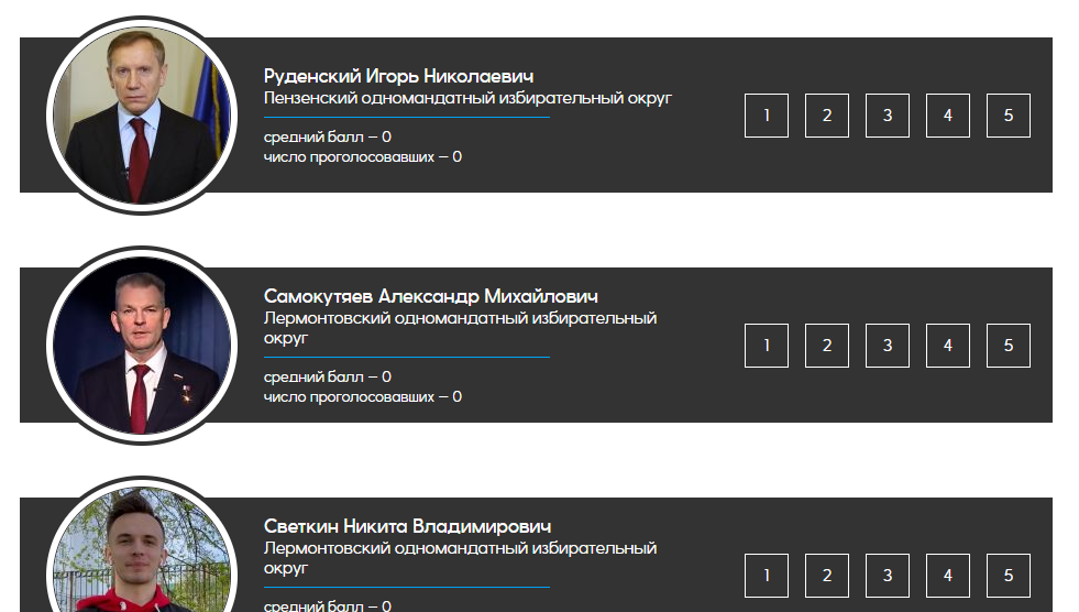 Кто из единороссов достоин депутатского кресла