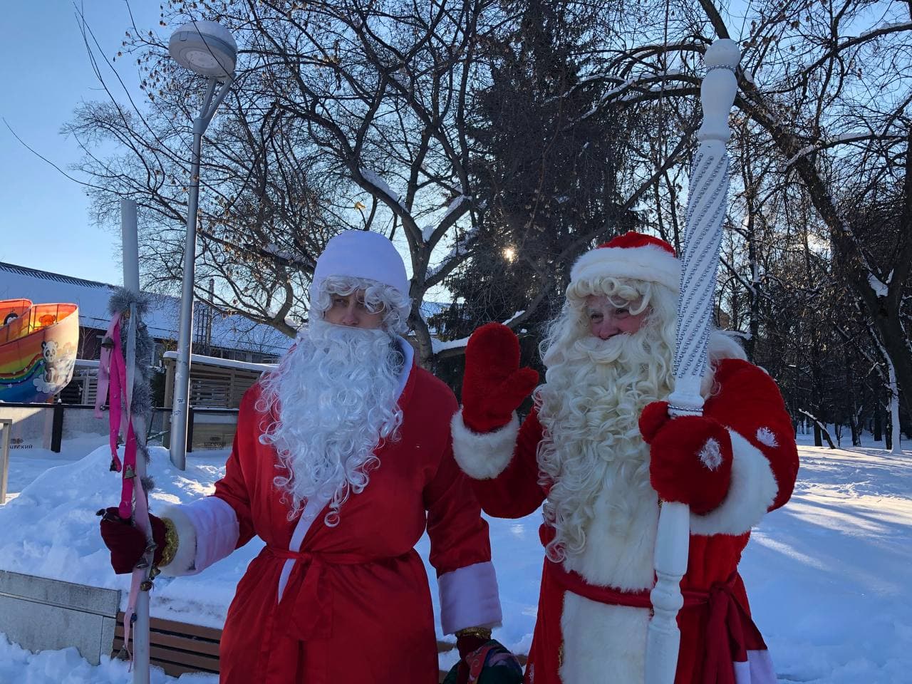 Альтруистическое шествие Дедов Морозов в Пензе. Фоторепортаж