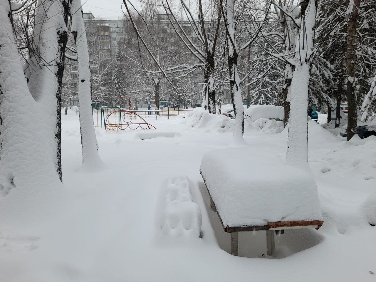 Из-за снегопада на территории Пензенской области введен режим повышенной готовности