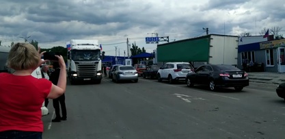 В ДНР прибыла партия комплектующих первого передвижного асфальтобетонного завода из Пензы