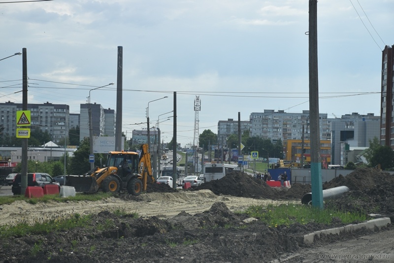 В Арбекове продолжается строительство автомагистрали