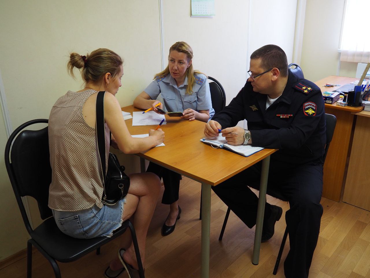 Для эвакуированных с Донбасса  устроили межведомственный день открытых дверей
