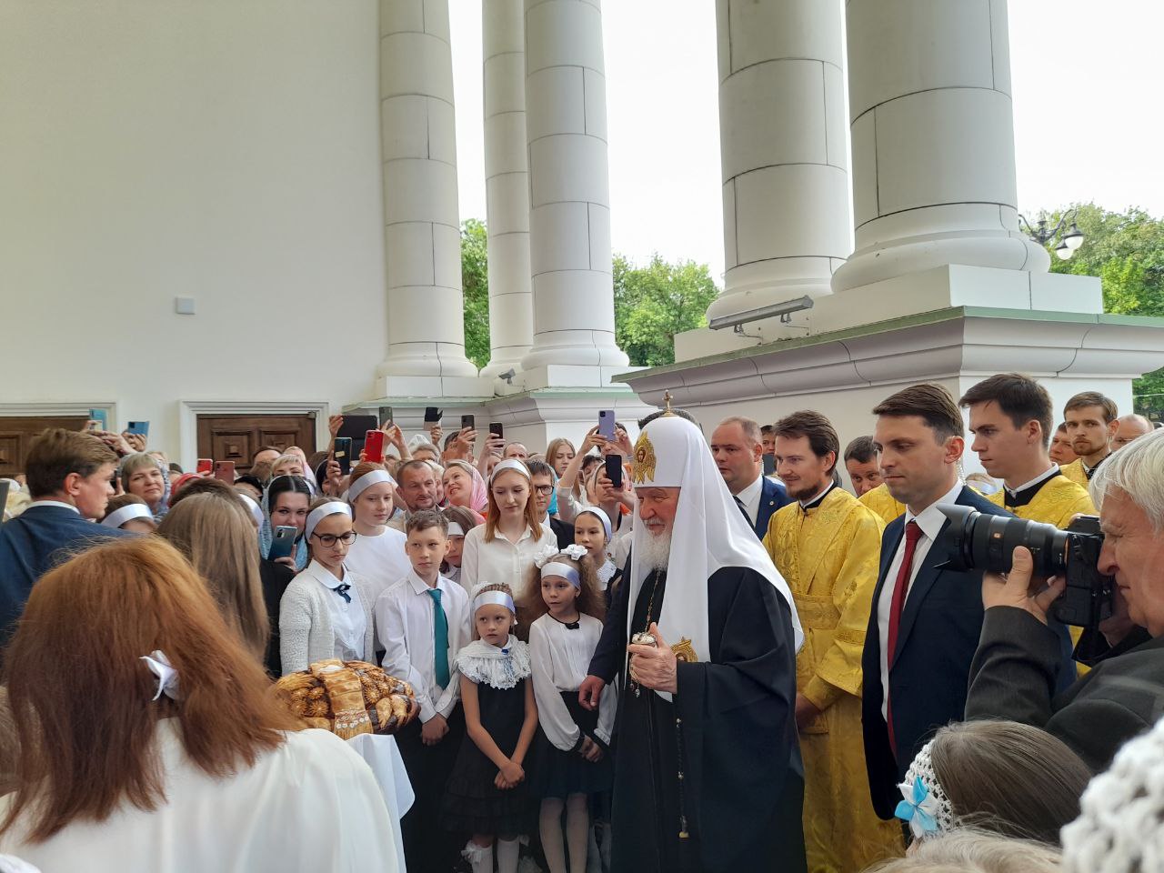В Пензу прибыл патриарх Кирилл. Фоторепортаж