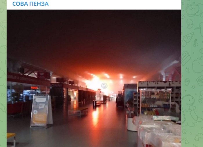 Пожар в  «Красных холмах» тушили 43 человека