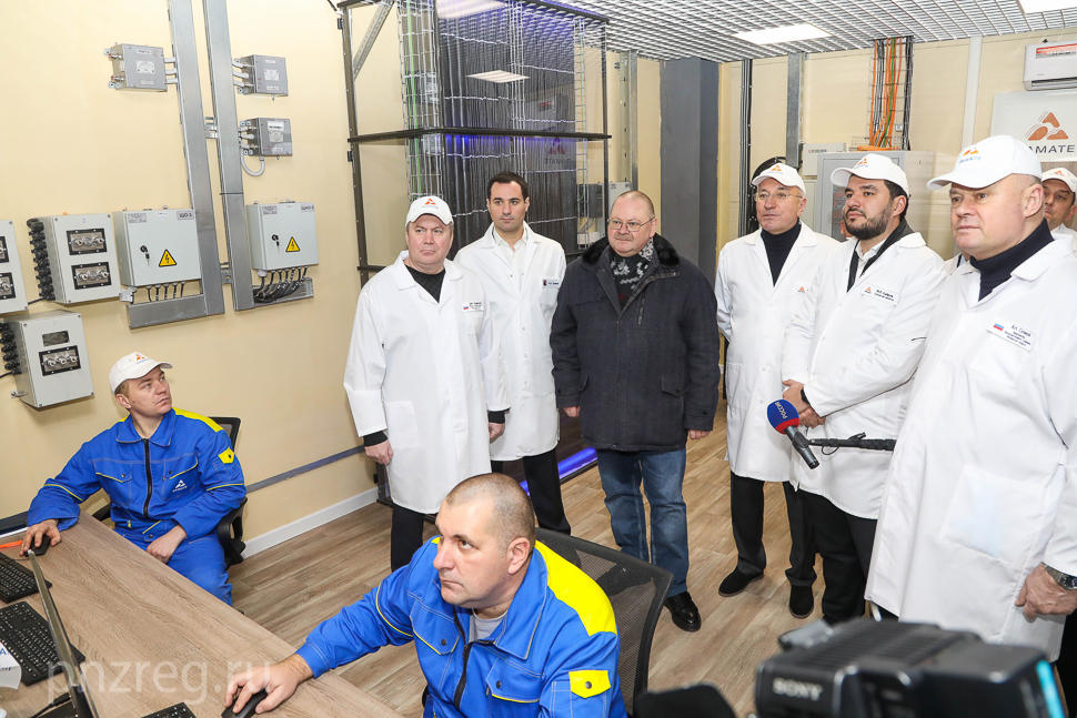 В Колышлейском районе открылся крупнейший в Поволжье комбикормовый завод
