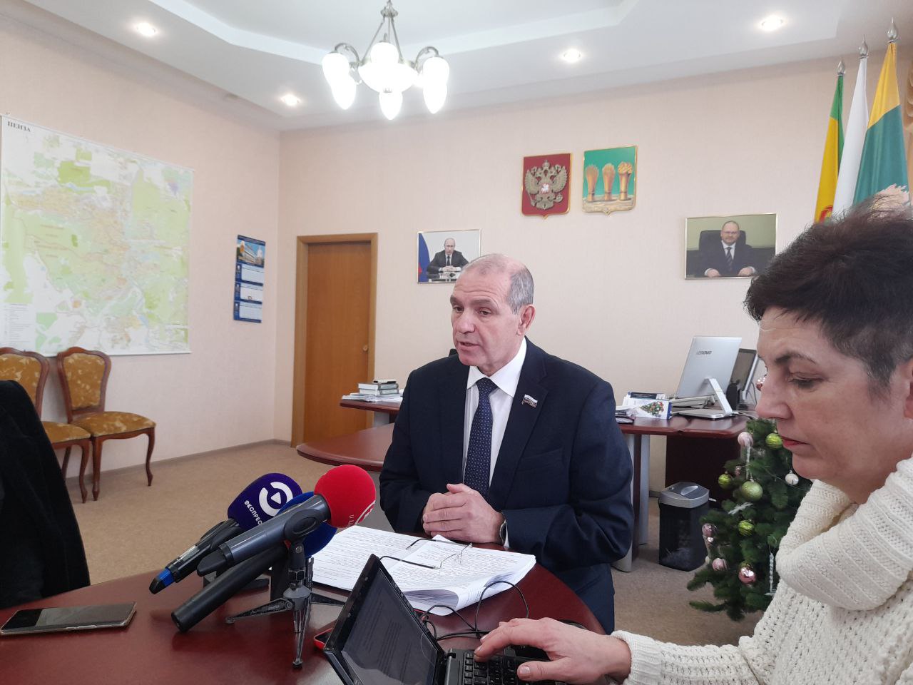 Председатель пензенской Гордумы Владимир Мутовкин оценил работу депутатского корпуса за 2022 год