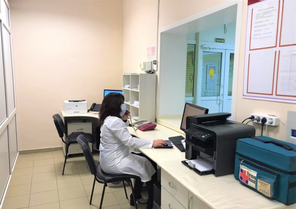 В Кузнецком районе открылась обновленная поликлиника