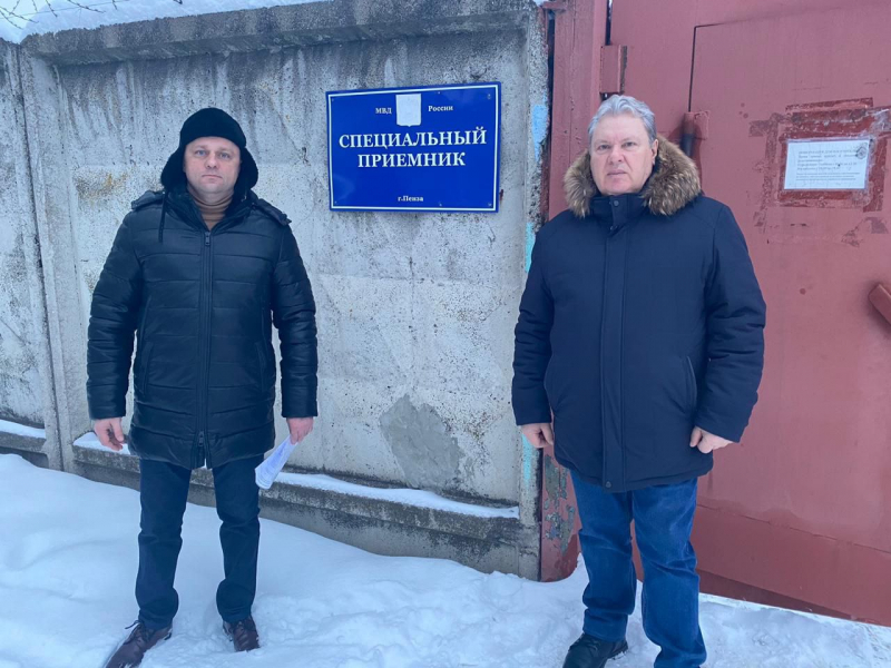 Общественники проверили условия содержания граждан в спецприемнике УМВД России по городу Пензе