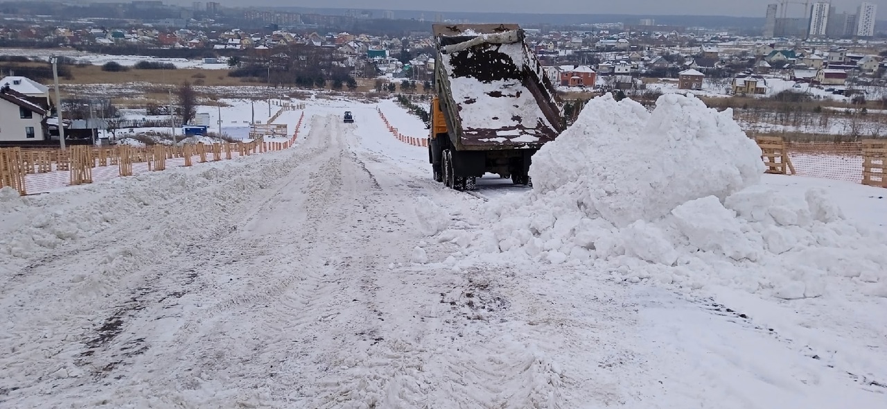 В администрации Пензы объяснили причины демонтажа снежной горки в Заре