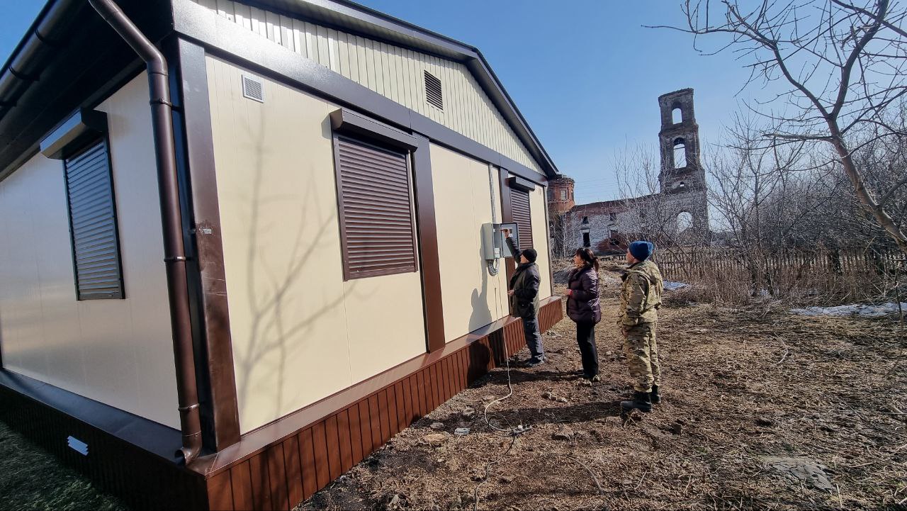 Монтаж конструкции ФАПа завершён в селе Куракино Сердобского района