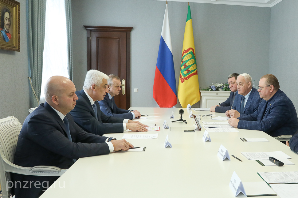 Губернатор обсудил с руководителем «Россети Волга» развитие электросетевой инфраструктуры Пензенской области