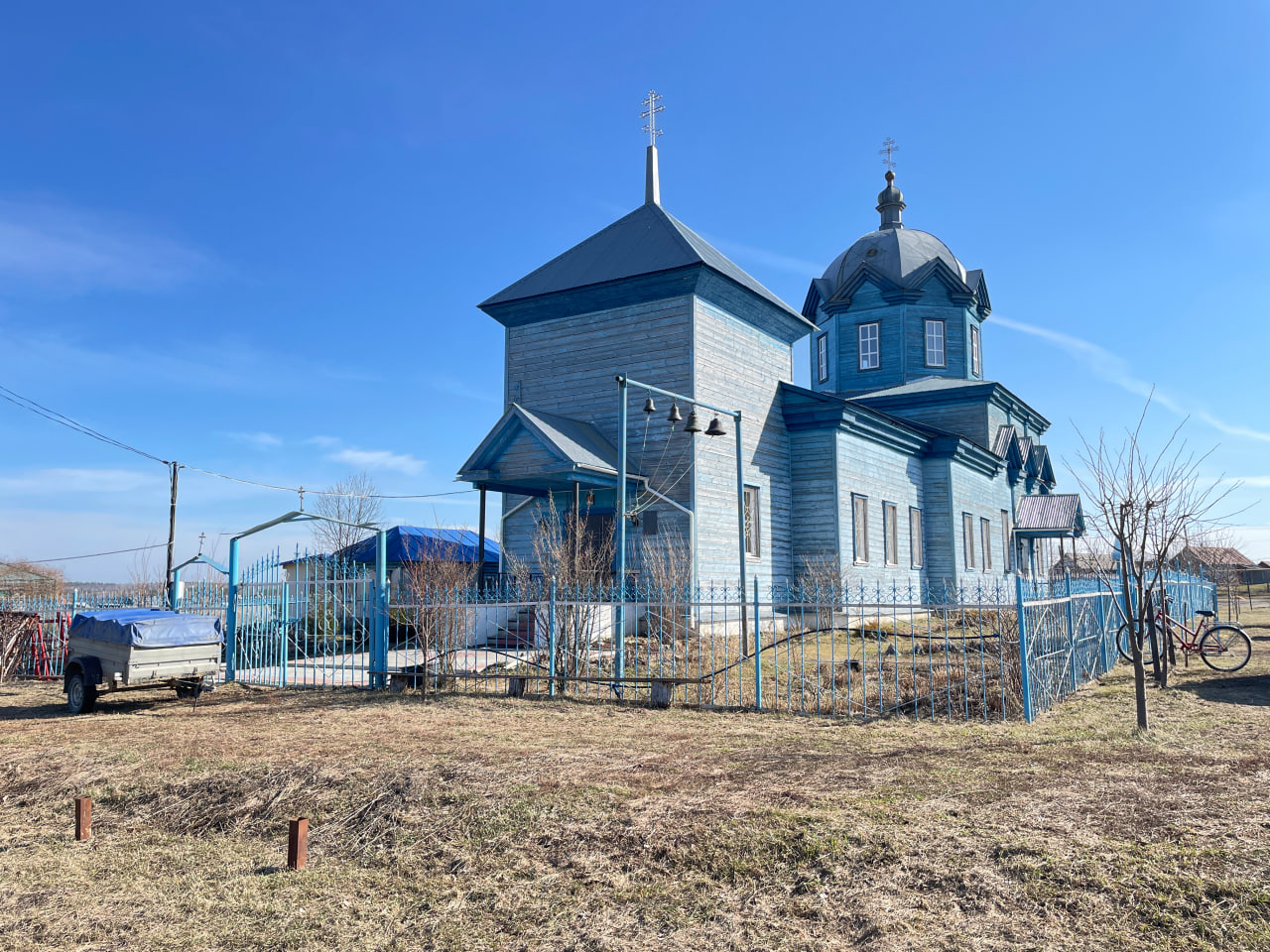 В Шемышейском районе планируют провести ремонт деревянной церкви Михаила Архангела и воссоздать колокольню