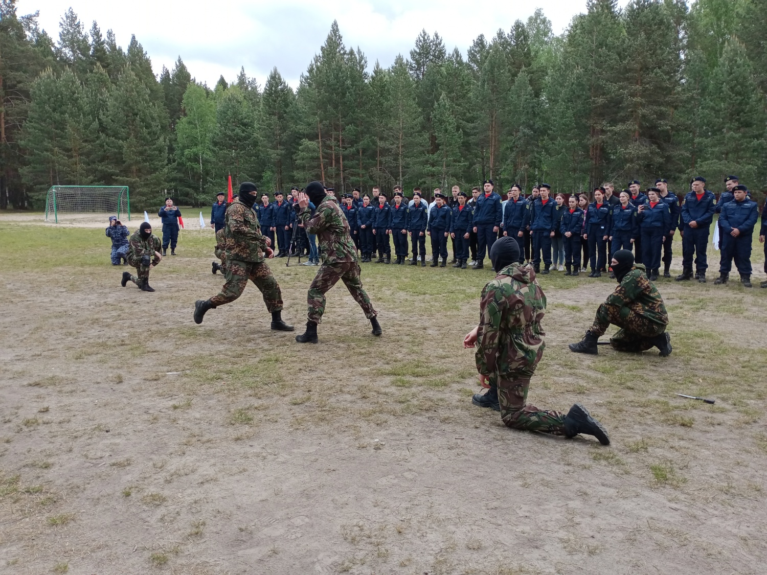В регионе стартовали первые учебно-тренировочные сборы бойцов отряда «Тигр»