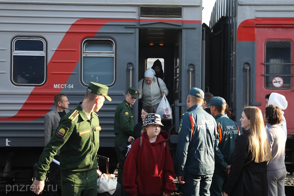 Еще 51 эвакуированный из Белгородской области прибыл в Пензенский регион