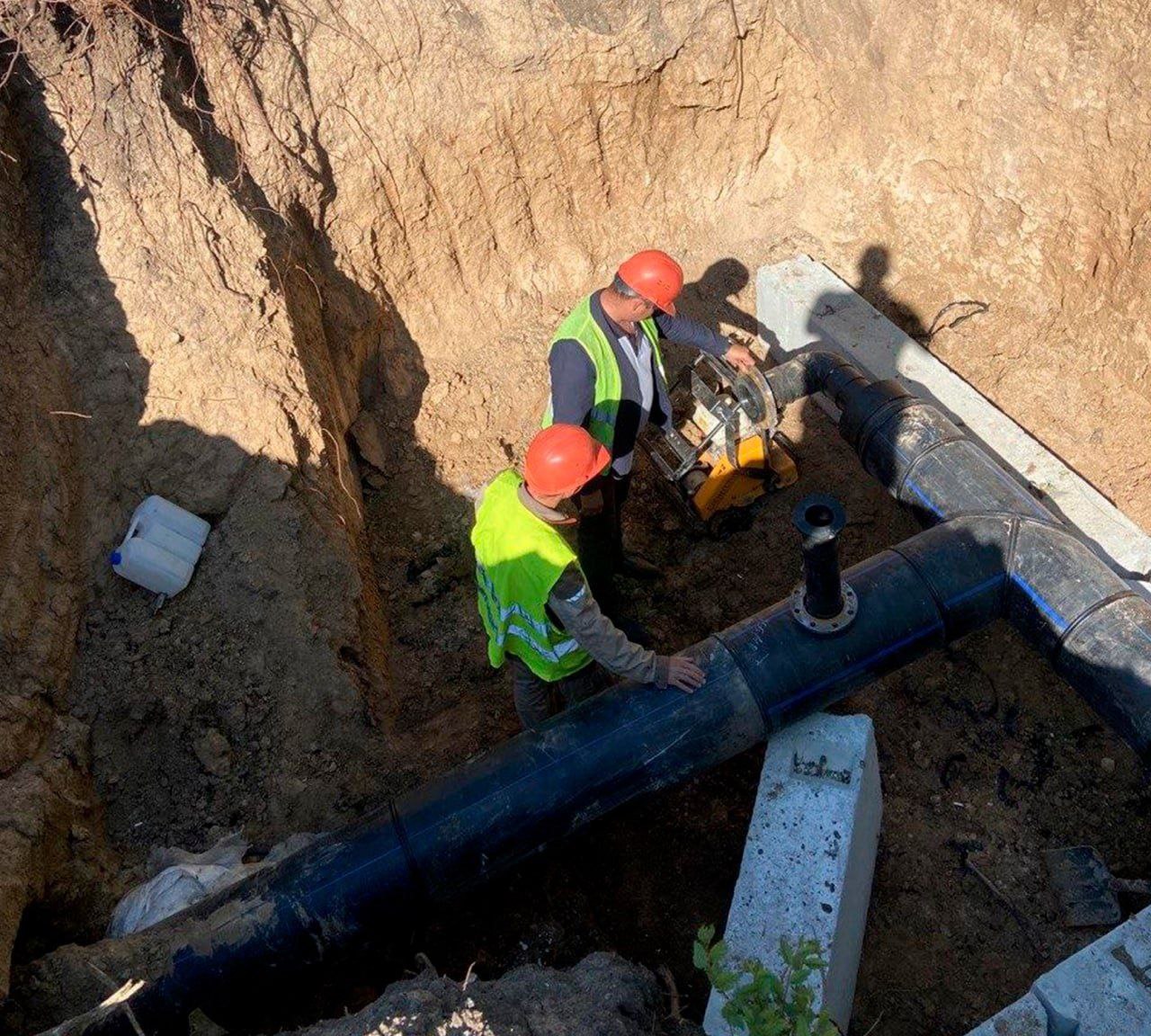 Пензенские специалисты восстановят три водопровода в Токмаке и Молочанске Запорожской области