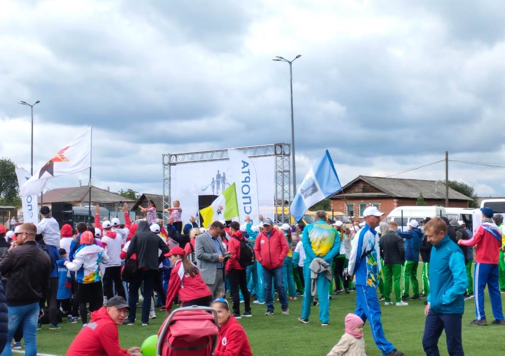 Делегация Пензенской области приняла участие в открытии первого Всероссийского марафона «Земля спорта»