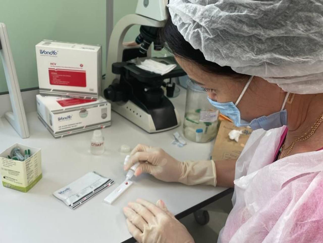 Пензенцев приглашают провериться на гепатит С на природе
